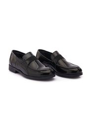 Moustache patent leather loafers - Nero