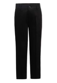 Moustache tailored stretch-cotton trousers - Nero