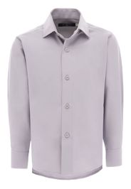 Moustache solid-color dress shirt - Grigio