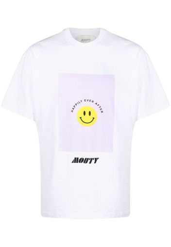 MOUTY T-shirt con stampa - Bianco