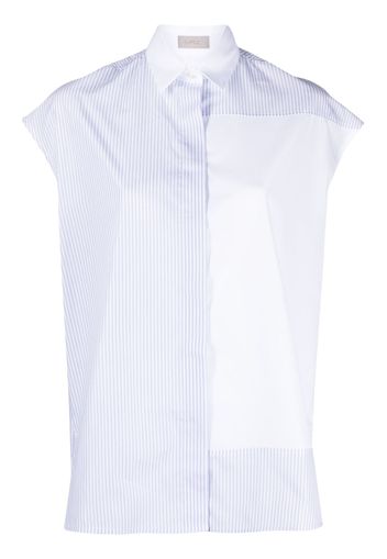 MRZ Camicia smanicata a righe - Blu