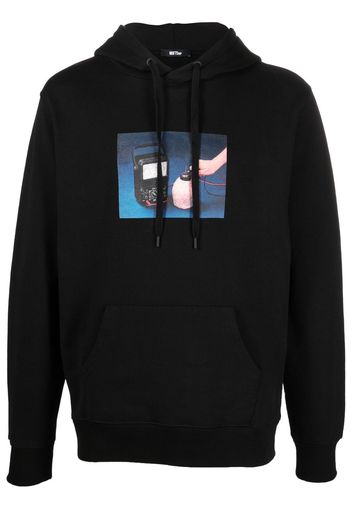 MSFTSrep Battery long-sleeved hoodie - Nero