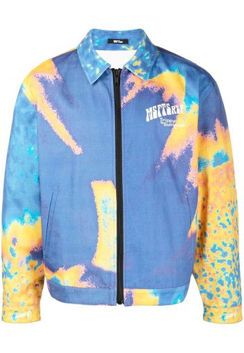 MSFTSrep Trippy Summer light jacket - Blu