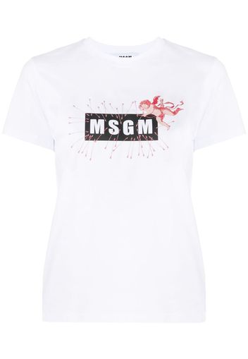 T-shirt con stampa