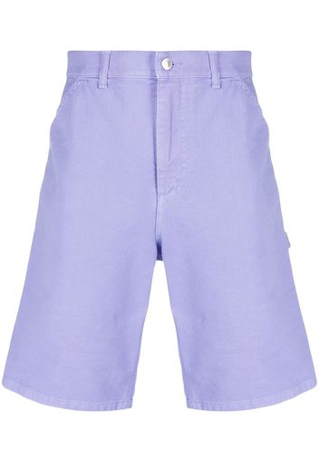 MSGM denim chore-style shorts - Viola