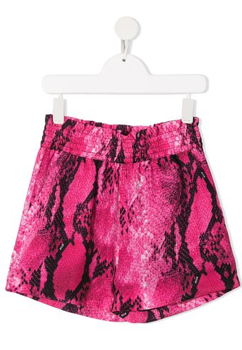 Msgm Kids Shorts con stampa - Rosa