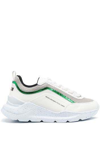 MSGM Z-running low-top sneakers - Bianco