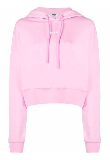 MSGM Felpa con stampa - Rosa