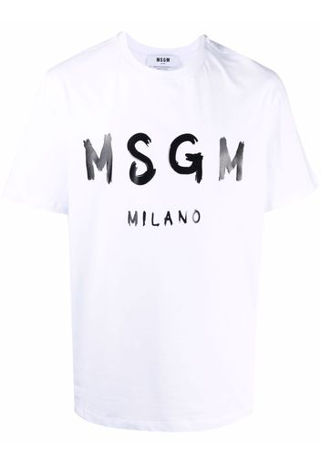 MSGM T-shirt con stampa - Bianco