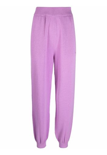 MSGM knitted track pants - Viola