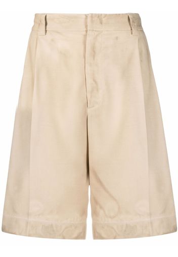 MSGM mid-rise bermuda shorts - Toni neutri