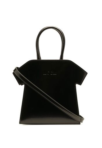 MSGM Borsa tote con design a T-shirt - Nero