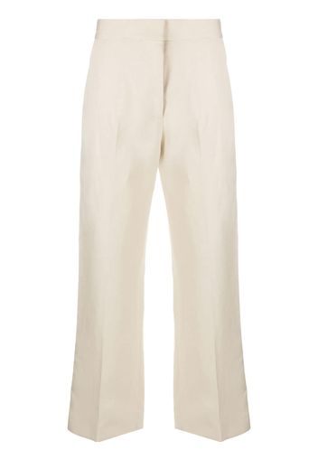 MSGM Pantaloni crop dritti - Toni neutri