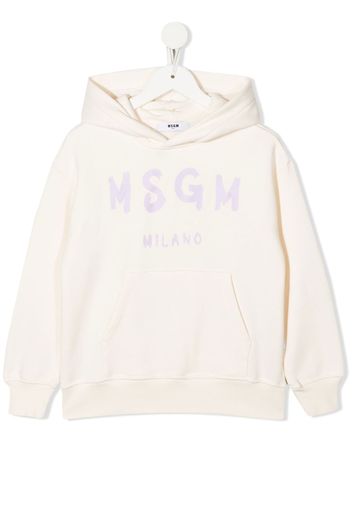 MSGM Kids Felpa con cappuccio - Toni neutri