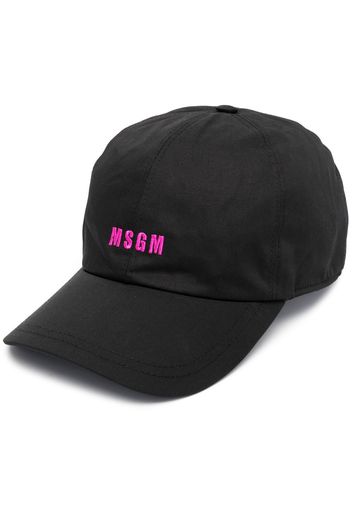 MSGM logo-print baseball cap - Nero