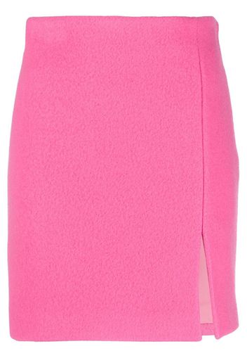 MSGM side-slit mini skirt - Rosa