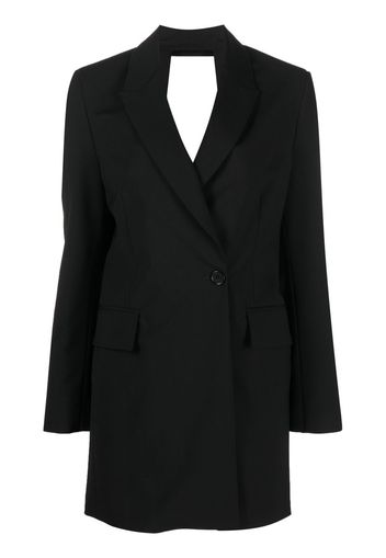 MSGM double-breasted blazer dress - Nero