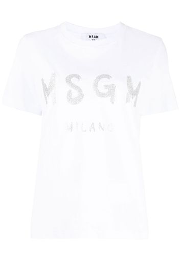 MSGM T-shirt con stampa - Bianco