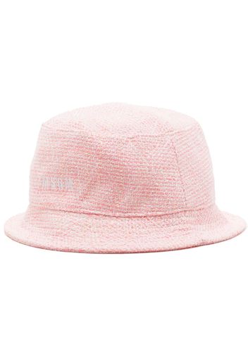 MSGM Cappello bucket con ricamo - Rosa