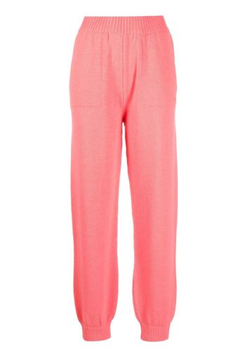 MSGM knited track pants - Rosa