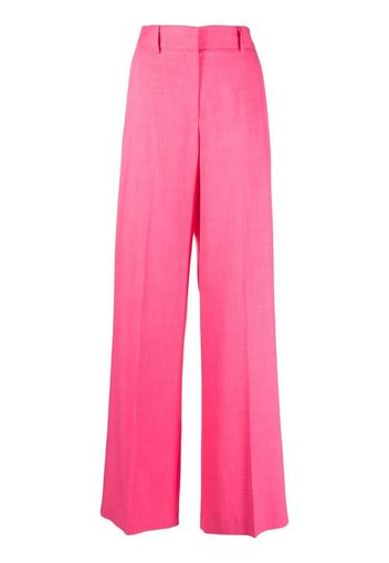 MSGM high-waist wide-leg trousers - Rosa