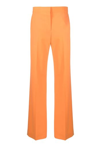 MSGM straight-leg cut trousers - Arancione