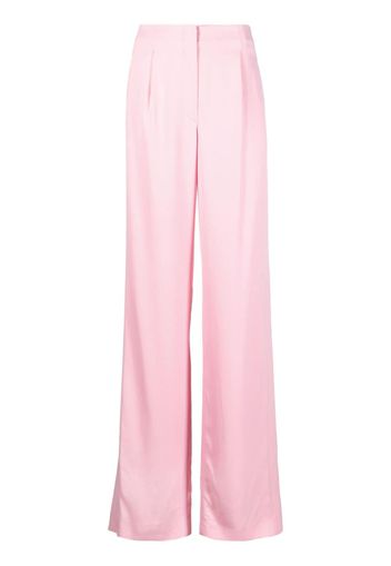 MSGM long-length high-waist trousers - Rosa