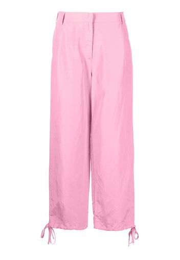 MSGM Pantaloni con coulisse - Rosa