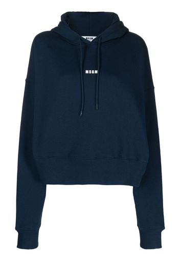 MSGM Felpa con cappuccio - Blu