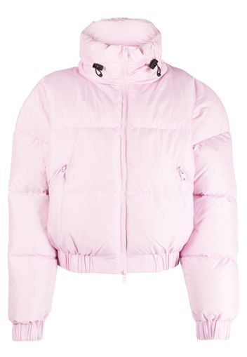 MSGM Piumino con scollo a imbuto - Rosa