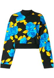 Maglione con maniche crop