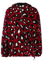 Felpa con stampa animalier