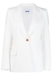 Blazer con revers a punta