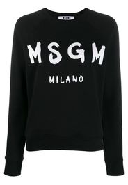 Maglione a girocollo con stampa