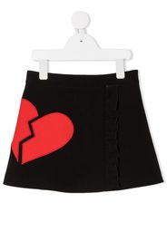 broken heart mini skirt