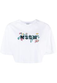 MSGM T-shirt con stampa - Bianco