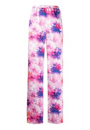 MSGM Pantaloni a fiori - Rosa