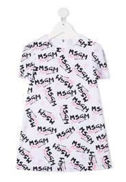 logo print T-shirt dress