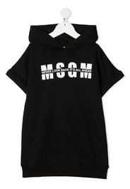 logo print sweatshirt dress