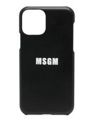 MSGM logo-print iPhone 11 Pro case - Nero