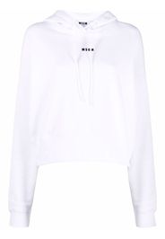 MSGM Felpa con stampa - Bianco