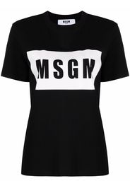 MSGM T-shirt con stampa - Nero