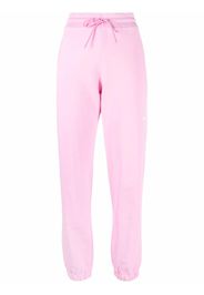 MSGM Pantaloni sportivi con stampa - Rosa