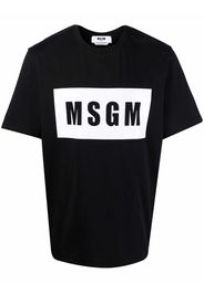 MSGM T-shirt con stampa - Nero