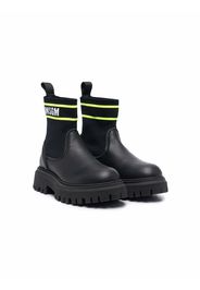 MSGM Kids sock-style ankle boots - Nero