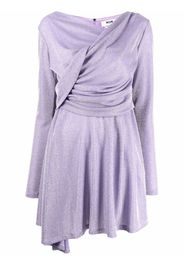 MSGM long-sleeved gathered dress - Viola
