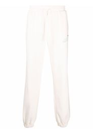 MSGM logo-print track pants - Bianco