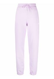 MSGM logo-print track pants - Viola