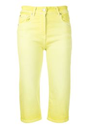 MSGM Pantaloni crop - Giallo