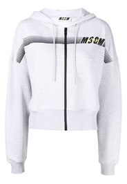 MSGM Felpa con stampa - Grigio